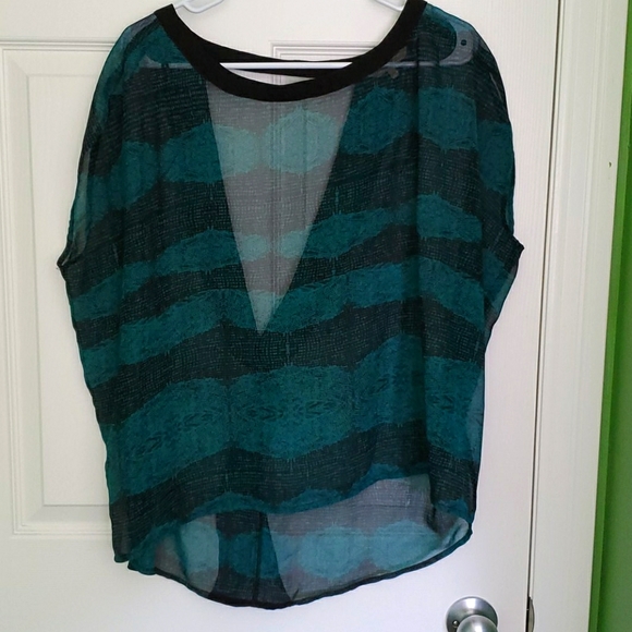 Sheer open back top - Picture 1 of 2